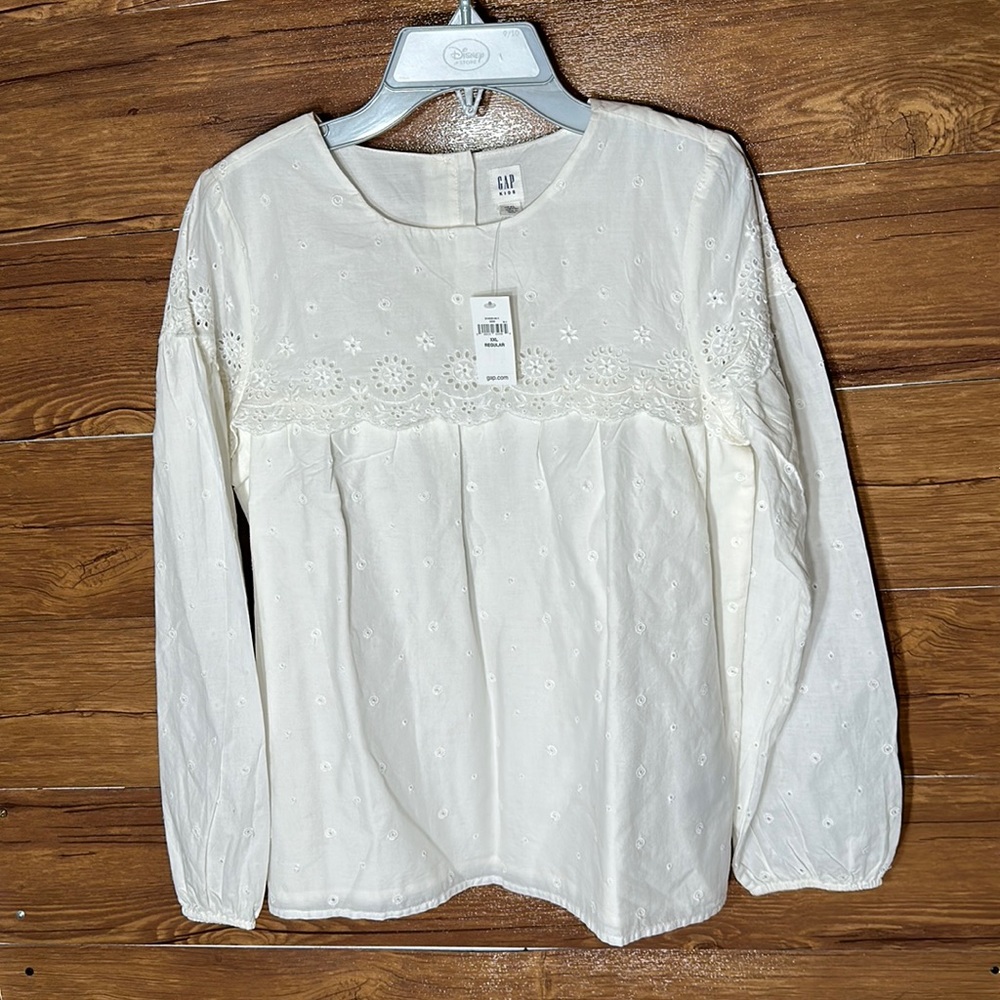 Gap kid’s long sleeve lightweight kids top size xxl new with tags